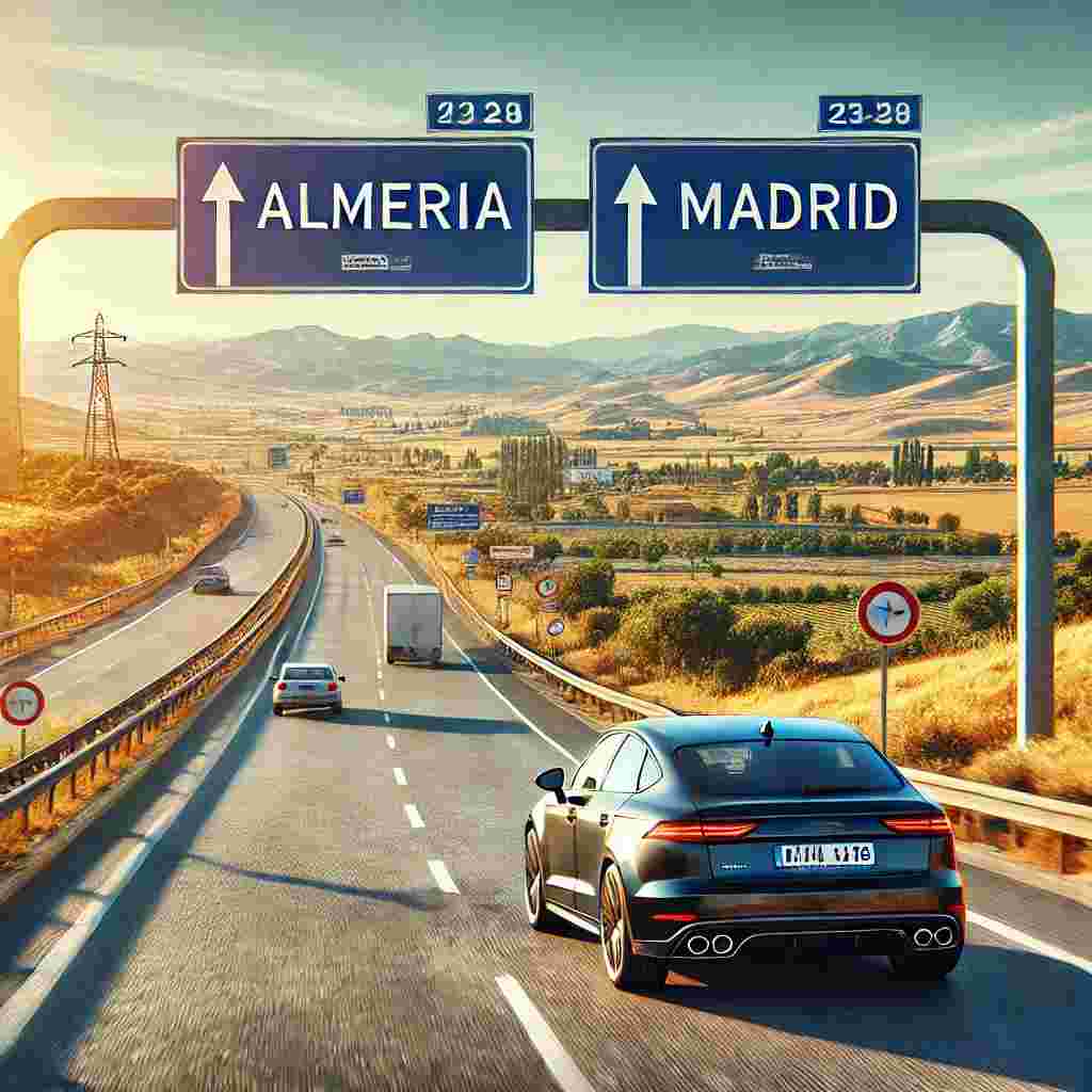 como llegar de almeria a madrid