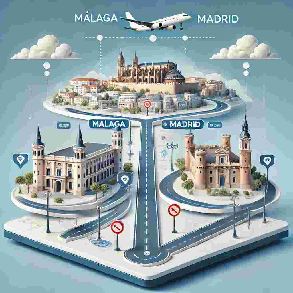 como llegar de malaga a madrid